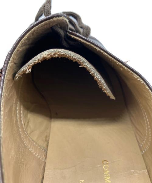 COMME des GARCONS HOMME（コムデギャルソン オム）COMME des GARCONS HOMME (コムデギャルソン オム) ストレートチップシューズ ブラウン サイズ:SIZE55の古着・服飾アイテム