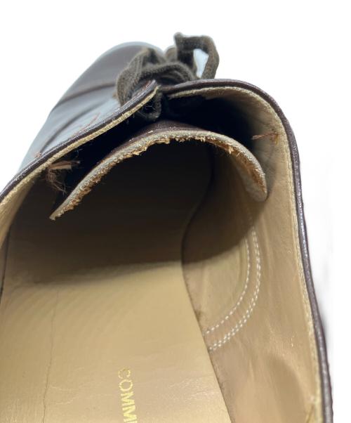 COMME des GARCONS HOMME（コムデギャルソン オム）COMME des GARCONS HOMME (コムデギャルソン オム) ストレートチップシューズ ブラウン サイズ:SIZE55の古着・服飾アイテム