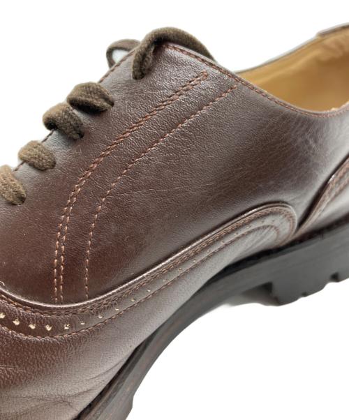 COMME des GARCONS HOMME（コムデギャルソン オム）COMME des GARCONS HOMME (コムデギャルソン オム) ストレートチップシューズ ブラウン サイズ:SIZE55の古着・服飾アイテム
