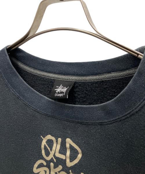 stussy（ステューシー）stussy (ステューシー) スウェット ブラック サイズ:XLの古着・服飾アイテム