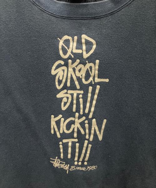 stussy（ステューシー）stussy (ステューシー) スウェット ブラック サイズ:XLの古着・服飾アイテム