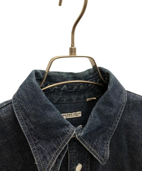 SUGAR CANE（シュガーケーン）SUGAR CANE (シュガーケーン) デニムシャツ インディゴ サイズ:Lの古着・服飾アイテム
