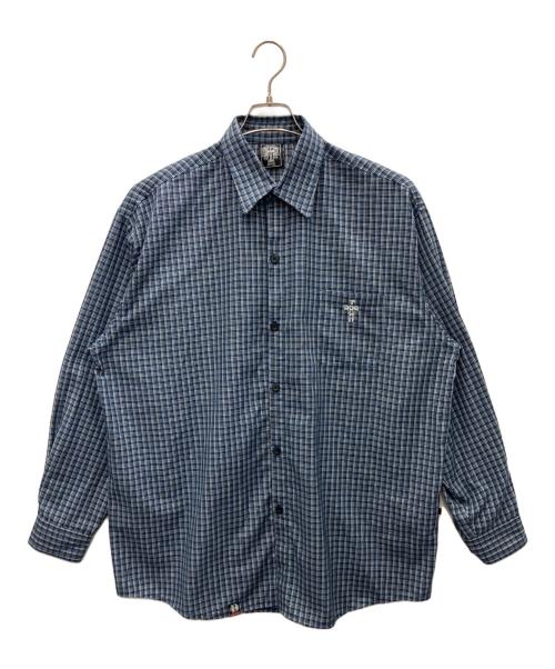 DOG TOWN（ドッグ タウン）DOG TOWN (ドッグ タウン) 長袖シャツ ブルー サイズ:SIZE Freeの古着・服飾アイテム