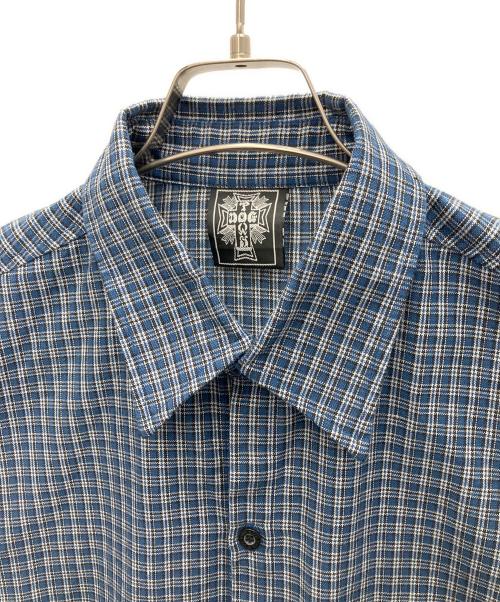 DOG TOWN（ドッグ タウン）DOG TOWN (ドッグ タウン) 長袖シャツ ブルー サイズ:SIZE Freeの古着・服飾アイテム