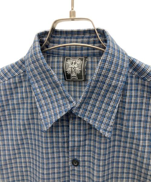 DOG TOWN（ドッグ タウン）DOG TOWN (ドッグ タウン) 長袖シャツ ブルー サイズ:SIZE Freeの古着・服飾アイテム