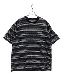 SUPREME（シュプリーム）の古着「半袖カットソー」｜グレー×ブラック