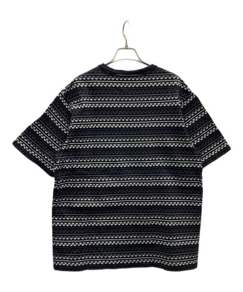 SUPREME（シュプリーム）Supreme (シュプリーム) 半袖カットソー グレー×ブラック サイズ:Lの古着・服飾アイテム