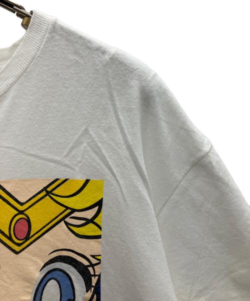 セーラームーン（セーラームーン）セーラームーン (セーラームーン) 半袖カットソー ホワイト サイズ:XLの古着・服飾アイテム