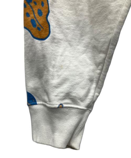 stussy（ステューシー）stussy (ステューシー) パーカー ブルー×ホワイト サイズ:Lの古着・服飾アイテム