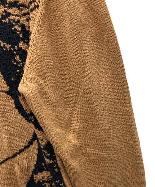 stussy（ステューシー）stussy (ステューシー) 厚手ニット ベージュ サイズ:Lの古着・服飾アイテム