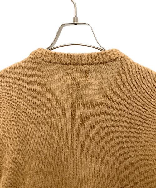 stussy（ステューシー）stussy (ステューシー) 厚手ニット ベージュ サイズ:Lの古着・服飾アイテム