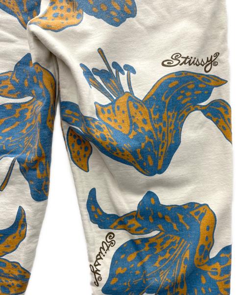 stussy（ステューシー）stussy (ステューシー) パンツ ブルー×ホワイト サイズ:Mの古着・服飾アイテム