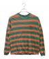 Supreme（シュプリーム）の古着「長袖カットソー」｜オレンジ×グリーン