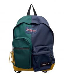 JANSPORT×BEAMS×EASTPAK（ジャンスポーツ×ビームス×イーストパック）の古着「リュック」｜ネイビー×グリーン