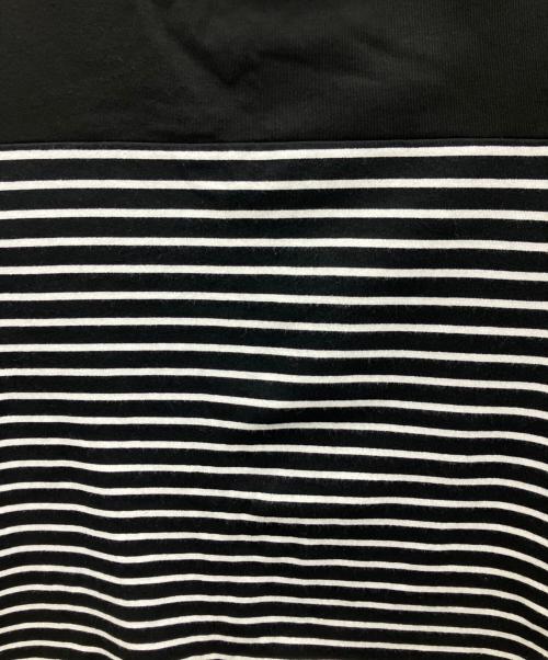 MANOF（マノフ）MANOF (マノフ) 長袖カットソー ホワイト×ブラック サイズ:SIZE Freeの古着・服飾アイテム