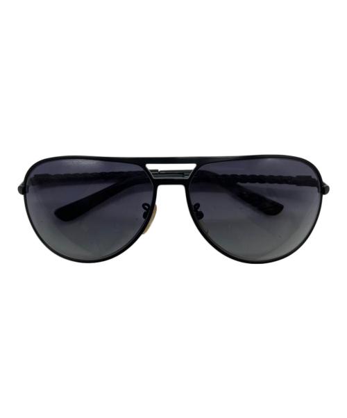 BOTTEGA VENETA（ボッテガベネタ）BOTTEGA VENETA (ボッテガベネタ) ティアドロップサングラス ブラックの古着・服飾アイテム