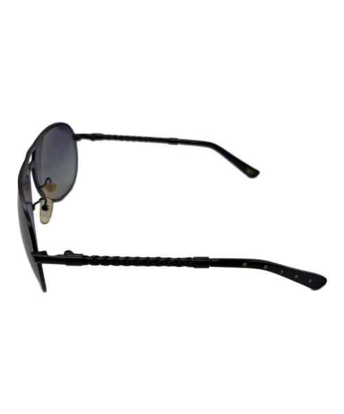 BOTTEGA VENETA（ボッテガベネタ）BOTTEGA VENETA (ボッテガベネタ) ティアドロップサングラス ブラックの古着・服飾アイテム