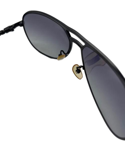 BOTTEGA VENETA（ボッテガベネタ）BOTTEGA VENETA (ボッテガベネタ) ティアドロップサングラス ブラックの古着・服飾アイテム