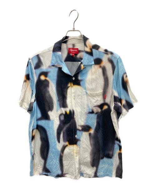 SUPREME（シュプリーム）Supreme (シュプリーム) 半袖シャツ ブルー サイズ:Mの古着・服飾アイテム