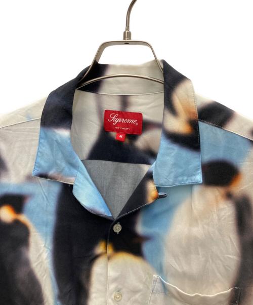 SUPREME（シュプリーム）Supreme (シュプリーム) 半袖シャツ ブルー サイズ:Mの古着・服飾アイテム