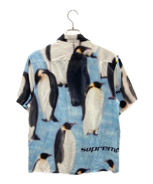 SUPREME（シュプリーム）Supreme (シュプリーム) 半袖シャツ ブルー サイズ:Mの古着・服飾アイテム