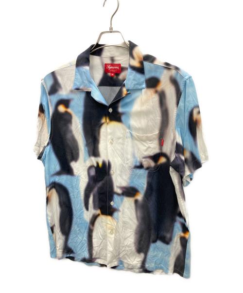 SUPREME（シュプリーム）Supreme (シュプリーム) 半袖シャツ ブルー サイズ:Mの古着・服飾アイテム
