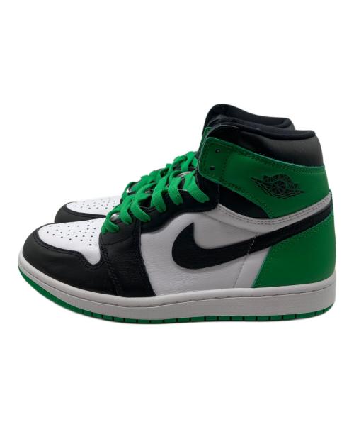 NIKE（ナイキ）NIKE (ナイキ) AIR JORDAN 1 RETRO HIGH OG ホワイト×グリーン サイズ:26.5の古着・服飾アイテム