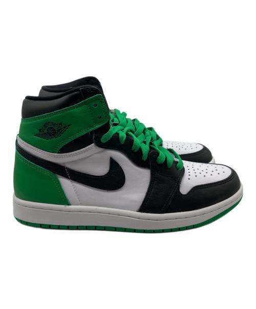 NIKE（ナイキ）NIKE (ナイキ) AIR JORDAN 1 RETRO HIGH OG ホワイト×グリーン サイズ:26.5の古着・服飾アイテム