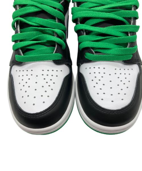 NIKE（ナイキ）NIKE (ナイキ) AIR JORDAN 1 RETRO HIGH OG ホワイト×グリーン サイズ:26.5の古着・服飾アイテム