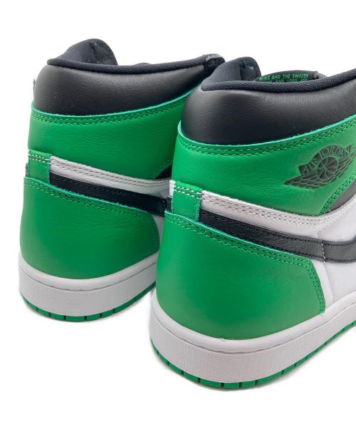 NIKE（ナイキ）NIKE (ナイキ) AIR JORDAN 1 RETRO HIGH OG ホワイト×グリーン サイズ:26.5の古着・服飾アイテム