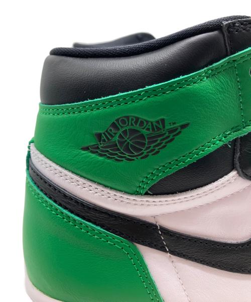 NIKE（ナイキ）NIKE (ナイキ) AIR JORDAN 1 RETRO HIGH OG ホワイト×グリーン サイズ:26.5の古着・服飾アイテム