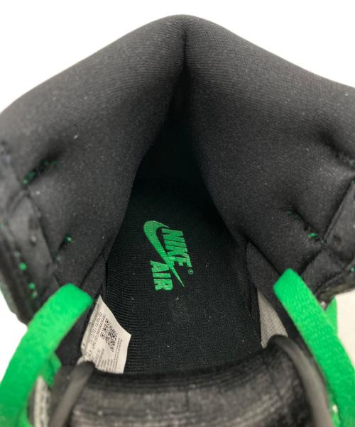 NIKE（ナイキ）NIKE (ナイキ) AIR JORDAN 1 RETRO HIGH OG ホワイト×グリーン サイズ:26.5の古着・服飾アイテム