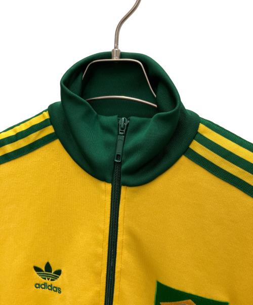 adidas（アディダス）adidas (アディダス) トラックジャケット グリーン×イエロー サイズ:Sの古着・服飾アイテム