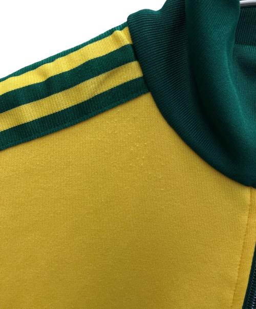 adidas（アディダス）adidas (アディダス) トラックジャケット グリーン×イエロー サイズ:Sの古着・服飾アイテム