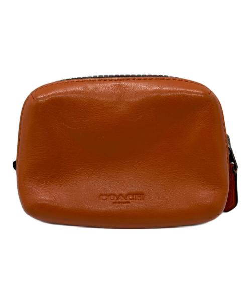 COACH（コーチ）COACH (コーチ) ライダー ダブル ベルト バッグ ネイビー×ブラック サイズ:-の古着・服飾アイテム