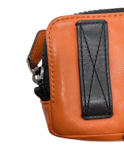 COACH（コーチ）COACH (コーチ) ライダー ダブル ベルト バッグ ネイビー×ブラック サイズ:-の古着・服飾アイテム