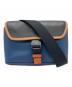 COACH（コーチ）の古着「ライダー ダブル ベルト バッグ」｜ネイビー×ブラック