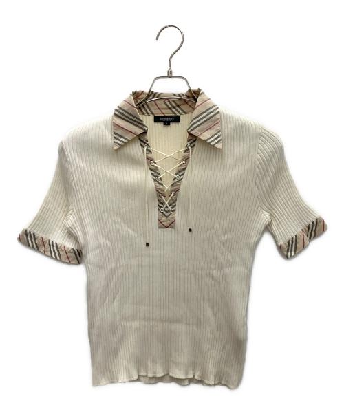 BURBERRY LONDON（バーバリーロンドン）BURBERRY LONDON (バーバリーロンドン) 半袖カットソー アイボリー サイズ:Sの古着・服飾アイテム