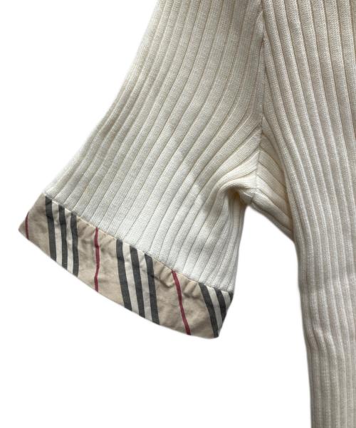 BURBERRY LONDON（バーバリーロンドン）BURBERRY LONDON (バーバリーロンドン) 半袖カットソー アイボリー サイズ:Sの古着・服飾アイテム