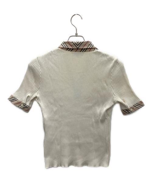 BURBERRY LONDON（バーバリーロンドン）BURBERRY LONDON (バーバリーロンドン) 半袖カットソー アイボリー サイズ:Sの古着・服飾アイテム