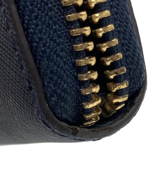 MICHAEL KORS（マイケルコース）MICHAEL KORS (マイケルコース) ラウンドファスナー財布 ネイビー サイズ:‐の古着・服飾アイテム