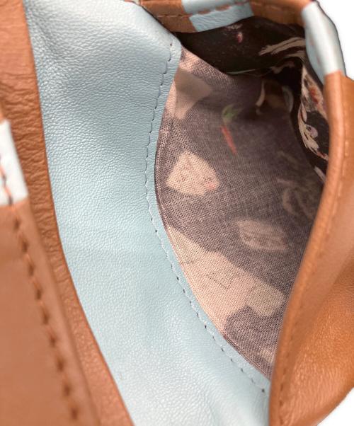 tamaoworld（タマオワールド）tamaoworld (タマオワールド) 2つ折り財布 ブラウン×ピンク サイズ:‐の古着・服飾アイテム