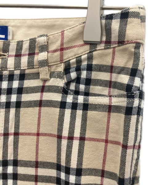 BURBERRY BLUE LABEL（バーバリー ブルー レーベル）BURBERRY BLUE LABEL (バーバリー ブルー レーベル) テーパードパンツ ベージュ サイズ:SIZE 36の古着・服飾アイテム