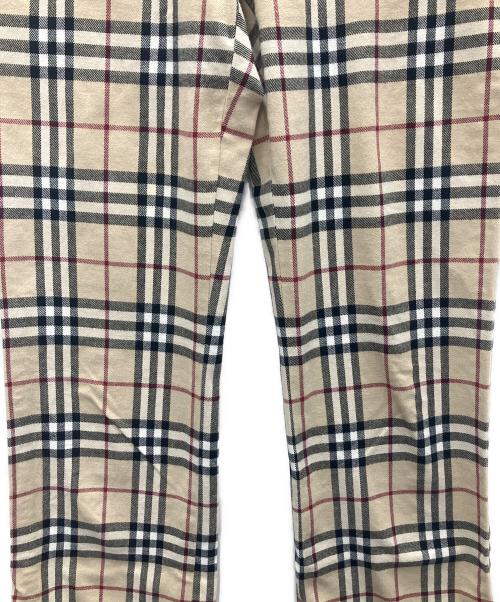 BURBERRY BLUE LABEL（バーバリー ブルー レーベル）BURBERRY BLUE LABEL (バーバリー ブルー レーベル) テーパードパンツ ベージュ サイズ:SIZE 36の古着・服飾アイテム