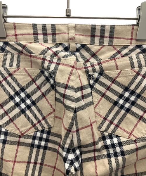BURBERRY BLUE LABEL（バーバリー ブルー レーベル）BURBERRY BLUE LABEL (バーバリー ブルー レーベル) テーパードパンツ ベージュ サイズ:SIZE 36の古着・服飾アイテム
