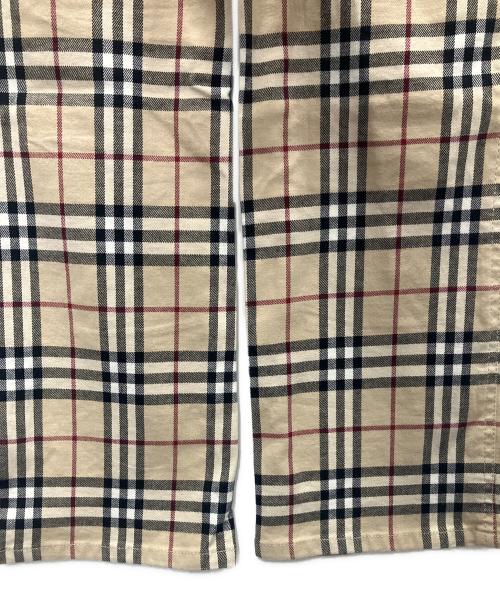 BURBERRY BLUE LABEL（バーバリー ブルー レーベル）BURBERRY BLUE LABEL (バーバリー ブルー レーベル) テーパードパンツ ベージュ サイズ:SIZE 36の古着・服飾アイテム