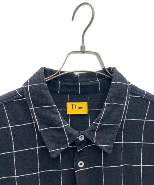 Dime（ダイム）Dime (ダイム) 半袖シャツ ネイビー サイズ:Lの古着・服飾アイテム