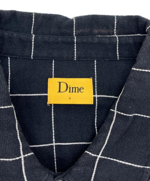 Dime（ダイム）Dime (ダイム) 半袖シャツ ネイビー サイズ:Lの古着・服飾アイテム