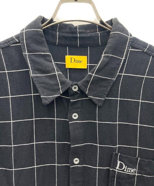 Dime（ダイム）Dime (ダイム) 半袖シャツ ネイビー サイズ:Lの古着・服飾アイテム