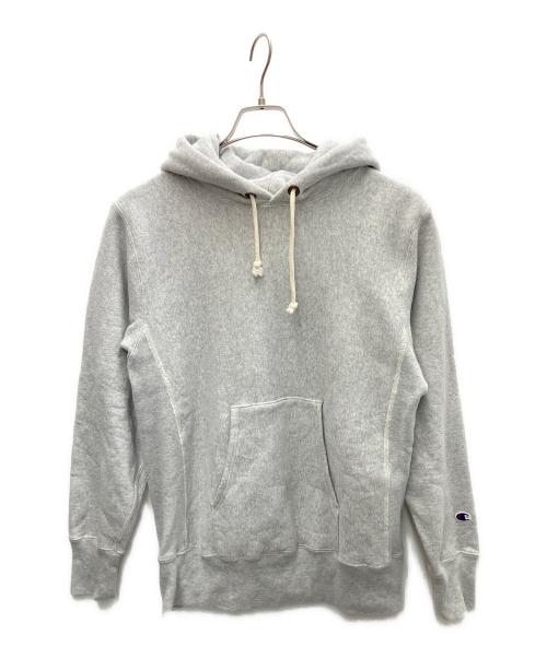 Champion REVERSE WEAVE（チャンピオン リバース ウィーブ）Champion REVERSE WEAVE (チャンピオン リバース ウィーブ) パーカー グレー サイズ:Lの古着・服飾アイテム